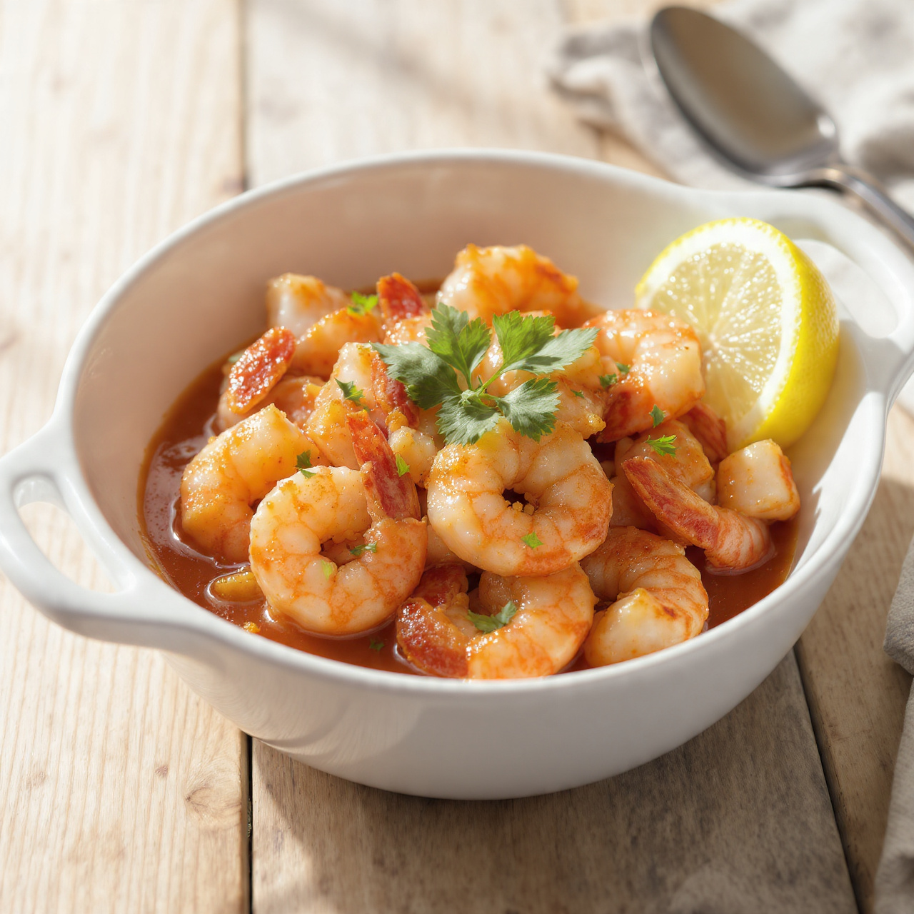 Portuguese Shrimp Mozambique